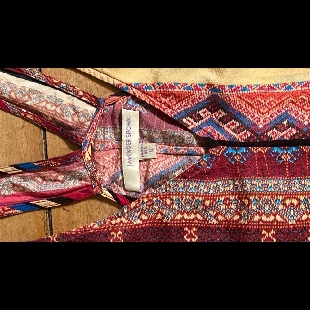 Lavender Brown top - Picture 4 of 4
